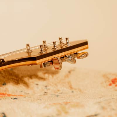 Rick Turner Rick Turner Model 1-C-LB Owned and Used by Lindsey Buckingham with Art Work Burgundy image 9