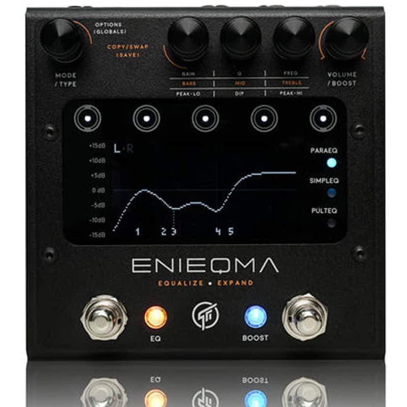 GFI System Enieqma Dual Channel Multi-Band EQ & Boost Pedal image 1