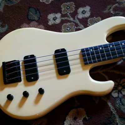 1987 Gibson Bass IV - Pearl White - Thunderbird Pickups - Set Neck image 1