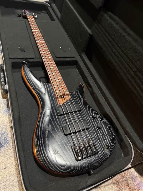 Ibanez SR670-SKF Standard Soundgear Bass 2018 - 2020 - Silver Wave Black Flat image 1