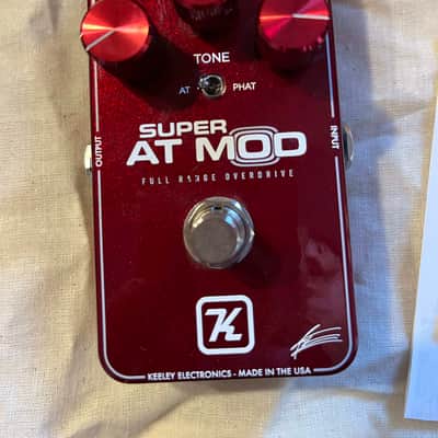 Keeley Super AT Mod Andy Timmons Signature Overdrive 2023 - Present - Red image 3