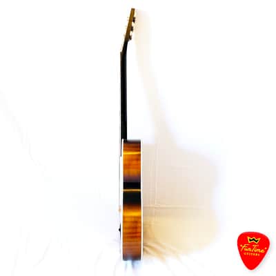 1960s Kay K1160 Parlor Guitar Tobacco Sunburst Musical Note Acoustic – “Danny” image 9