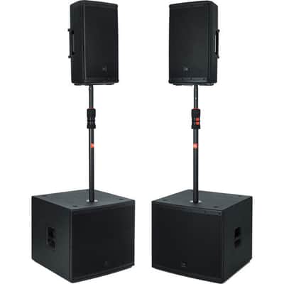 JBL Bags JBLSUBPOLEPROSET Deluxe Gas Lift Subwoofer Speaker Pole (Pair) image 2