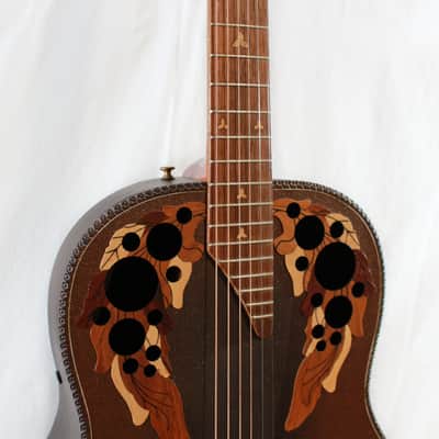 Early 80's Ovation Adamas 2 1681-9 Acoustic/Electric Guitar w/ Case image 5