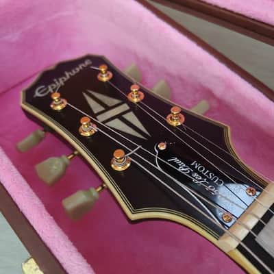Epiphone Inspired by "1955" Les Paul Custom Outfit 2016 - 2019 - Aged Gloss Ebony image 5