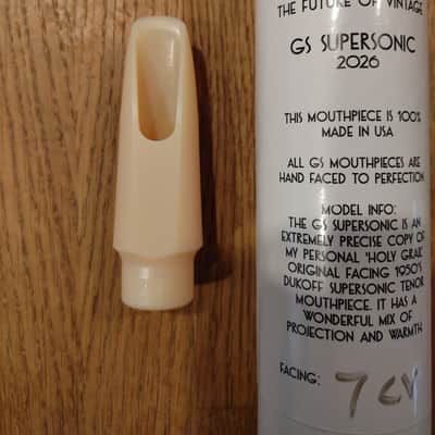 GS Supersonic 50's Dukoff Tenor Sax Mouthpiece #7 CV Special image 2