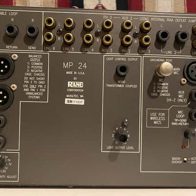 Rane MP-24 DJ Mixer (Remote AC Power) 1996 - *RARE* image 4