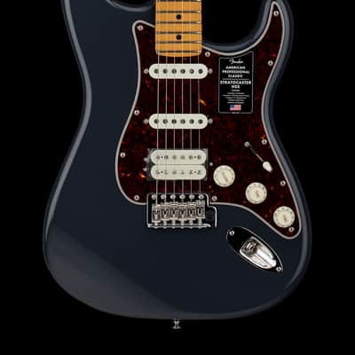 Fender American Professional Classic Stratocaster HSS - Faded Black #00394 image 1