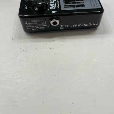 EBS Metaldrive Metal Drive Distortion Studio Edition Guitar Effect Pedal + Box image 4