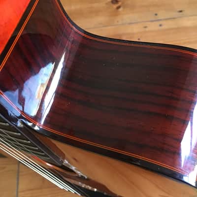 Aria MM-20 Maccaferri Gypsy Jazz Manouche Acoustic Guitar Oval Soundhole 2010s Natural image 23