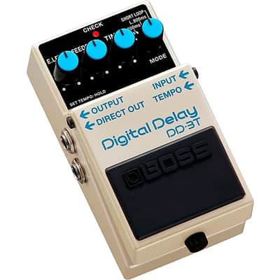 BOSS  DD-3T Digital Delay Effects Pedal 2024 - Beige image 2