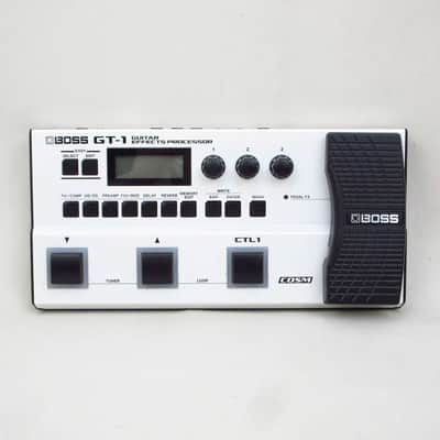 BOSS GT-1-WH Guitar Effects Processor Multi-Effects Processor | Reverb