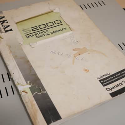Akai • S2000 Sampler (1995) *Complete in Box* w/floppies image 19