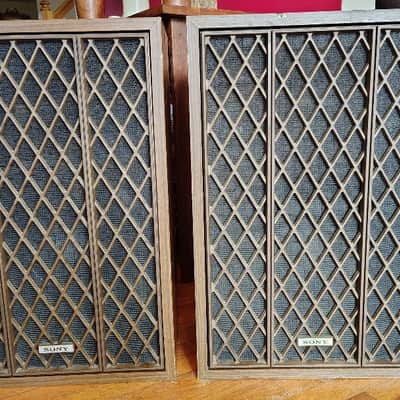 Ultra rare Sony SS850 Mk II speakers in very good condition - 1980's image 2