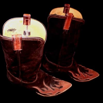 Hamer T 51 1991 Custom Leather. Only 1. Built For Bill Kaman, II. Very Rare. Collectible.  Boots. image 3