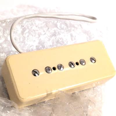 BHK P90 Soap bar Pickup Cream for Gibson style Guitar 5K Output UNUSED Condition image 1