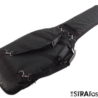 Fender Deluxe Padded P J Bass Padded GIG BAG Parts Black FLAT BOTTOM image 2