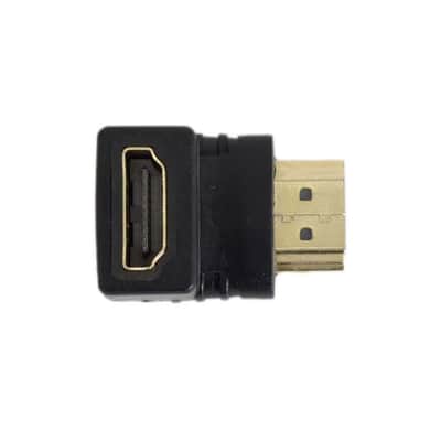TD-HDPT2 - Compact Right Angle High Definition Cable Adapter 2 Ports - Female and Male image 3