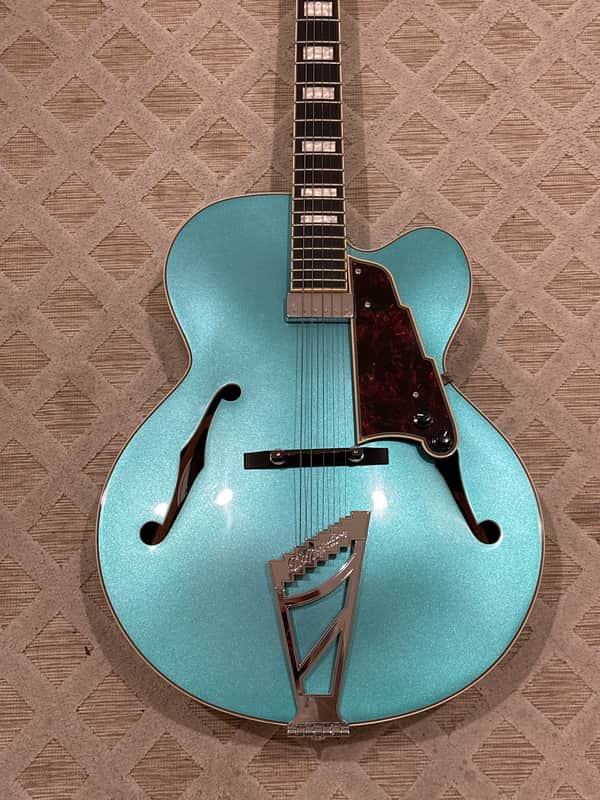 D'Angelico Premier EXL-1 “Ocean Turquoise” image 1