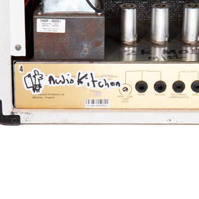 Marshall JCM 900 White Heads Owned by Placebo image 3
