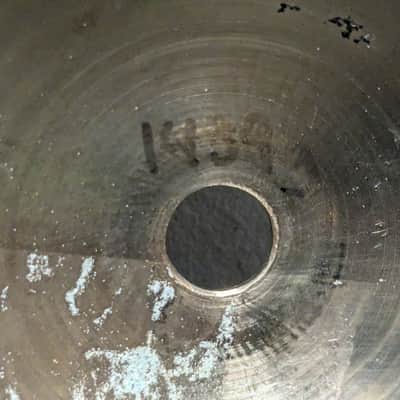 Sabian 14" AA Regular/Light Hi-Hat Cymbals (Pair) 1982 - 1984 - Natural image 16