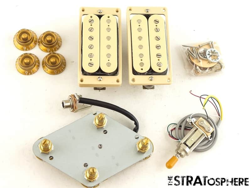 USED Gibson Les Paul Standard 50s Double Trouble Burstbucker PICKUPS POTS KNOBS. image 1