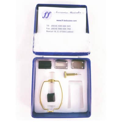 Fortissimo Model AN.04 Gold Plated Large Ligature Set image 1