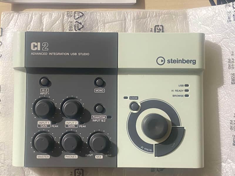 YAMAHA Steinberg CI2 (USB) – Audio Interface & Cubase Controller image 1