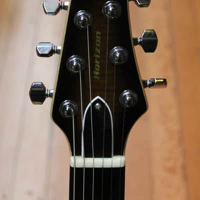 2019 ESP E-II Horizon NT Flame Maple Top – Dark Brown Sunburst image 6