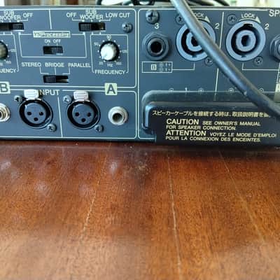 Yamaha P2500S Power Amplifier 2010s - Blue / Silver image 6