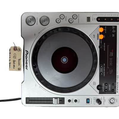 Pioneer CDJ-800MK2 Digital CD Deck W/Scratch Jewel Wheel/Not Working #0002 (One) image 2