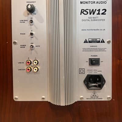 Monitor Audio RSW12 Compact 12" Powered Subwoofer image 8