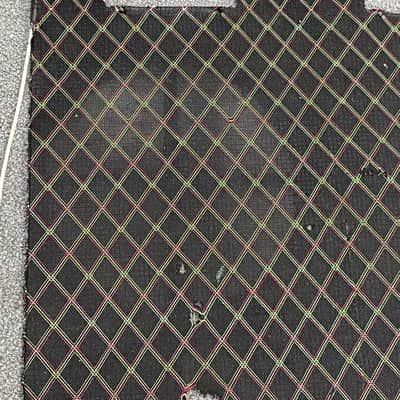 Vox Original 1960's Grill Cloth from Vox Series 90 V130 Cabinet with White Piping included image 8