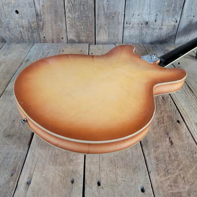 Eko Barracuda 290 1963 Excellent w/ Ibanez Hard Case - Amber Sunburst image 15