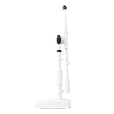 Shure by Gator Compact, Low Profile Mic Stand with Single-Section Boom, White (SH-DESKTOP2-W) image 9
