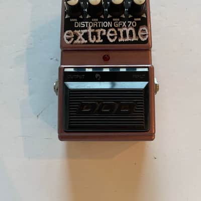 DOD Digitech GFX70 Distortion Extreme Metal X Corrosion Guitar Effect Pedal image 1