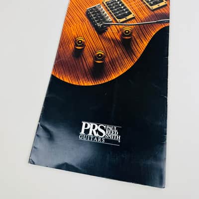 PRS Display Foldout with Guitar Cards 1992 imagen 2