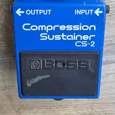 1986 Boss CS-2 Compression Sustainer Guitar Effects Pedal - MIJ image 2