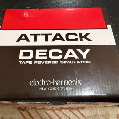 Electro-Harmonix Attack Decay Reverse Tape Simulator 2019 - Present - Orange / Black image 3