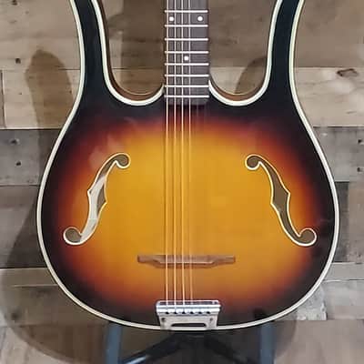 1966 Danelectro Longhorn Acoustic - Sunburst - Must-See! image 2