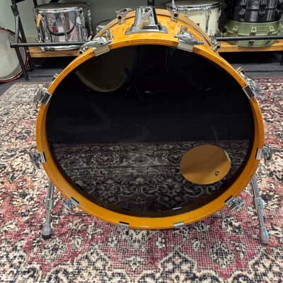 20" x 16" Yamaha Maple Custom MBD1020 Bassdrum Vintage Natural image 2