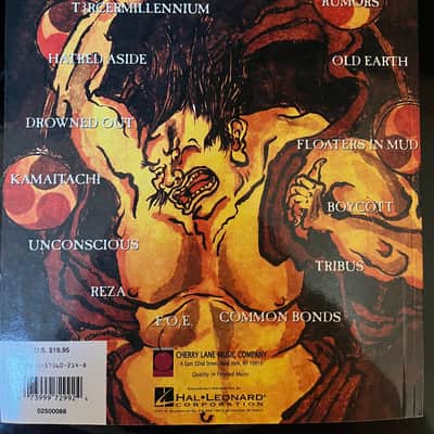 Sepultura - Against - Guitar Tab / Tablature Book image 2