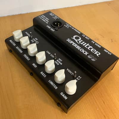 Quilter SuperBlock US 25-Watt Pedalboard Guitar Amp 2021 - Black image 5