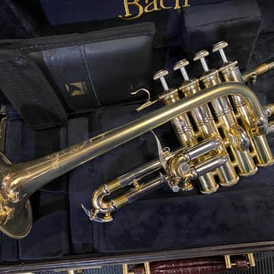 Bach Stradivarius AP190 Artisan Piccolo Trumpet Lacquer Osmun Blueprinted image 6