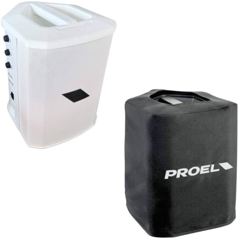 Proel FreeOneX Weiß Akkulautsprecher + Cover image 1