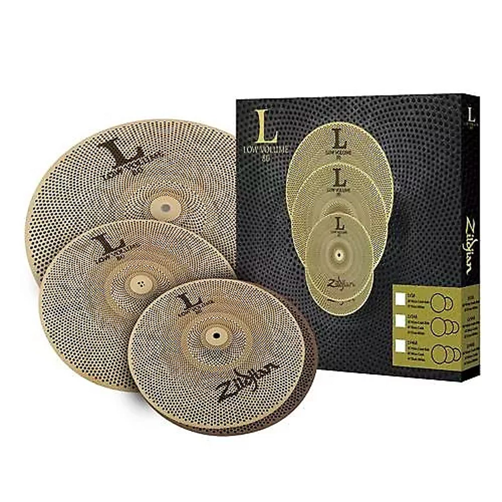 Zildjian LV468 L80 Low Volume Box Set 14/16/18
