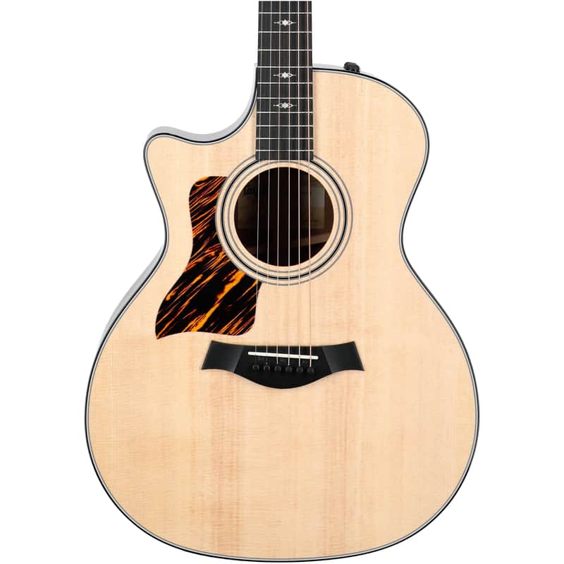 Taylor 314ce Grand Auditorium Acoustic-Electric Guitar, Left-Handed (with Case), Natural image 1