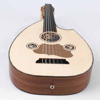 Electric Oud Cutaway Semi Acoustic Oud image 4