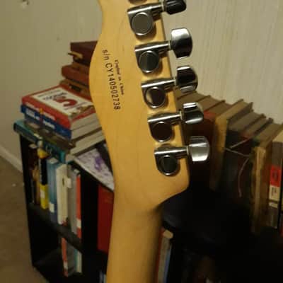 Fender Squier Affinity Butterscotch Blonde Telecaster 2014 with maple neck image 4