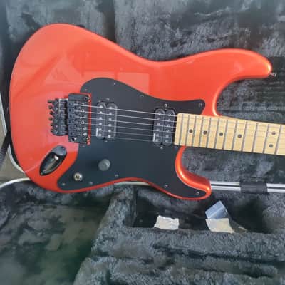 2008 Charvel So Cal USA Candy Tangerine w/HSC image 2